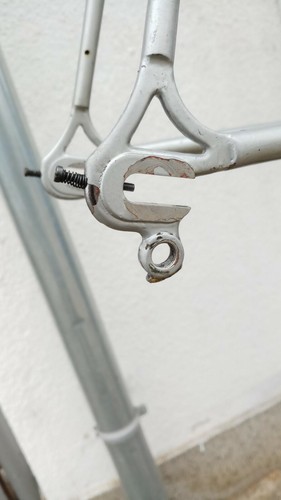 VINTAGE STEEL BICYCLE FRAME SET AMASTRO 700c - Picture 4 of 8