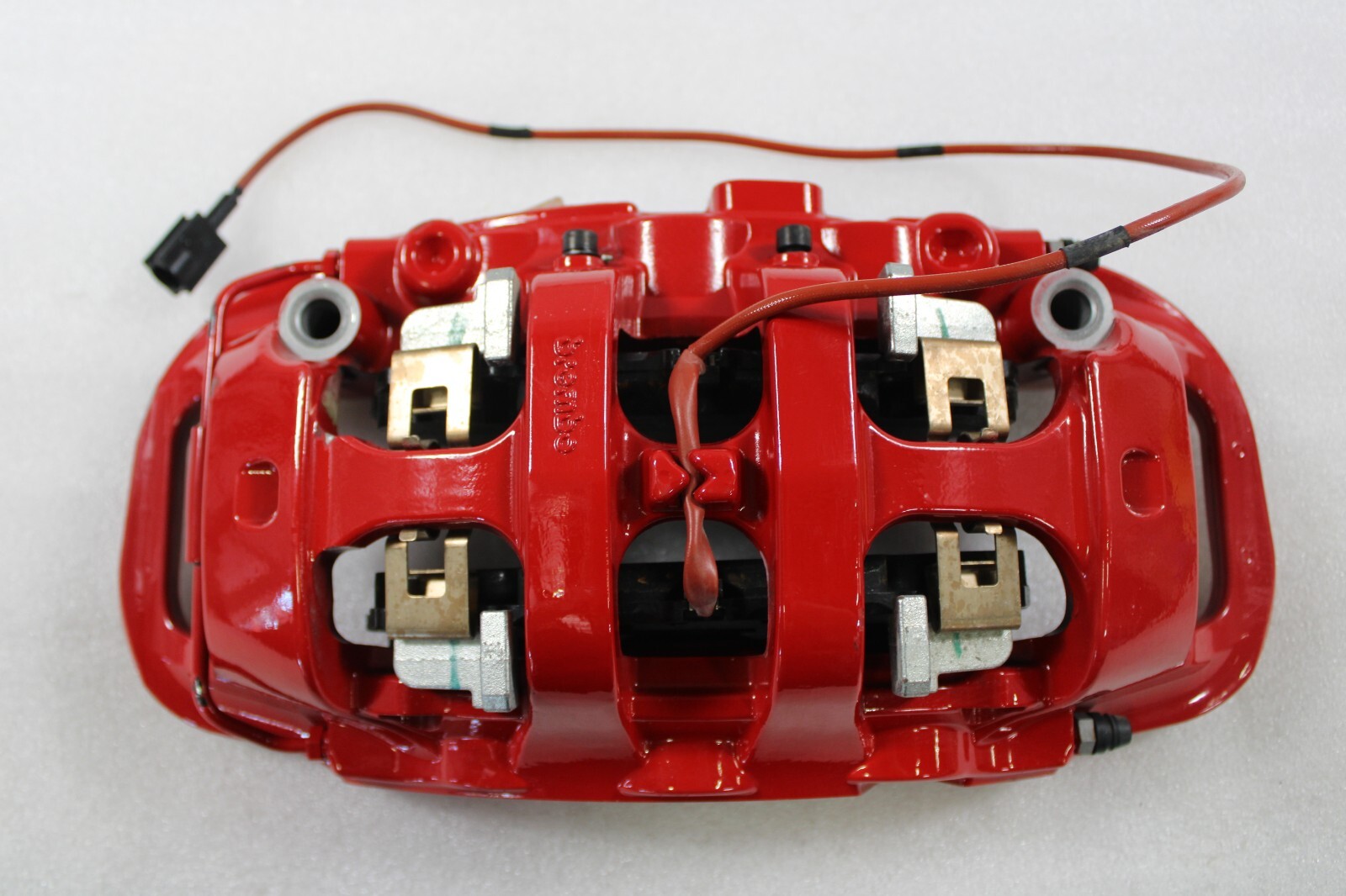 Ferrari F8, 488, RH, Right, Front CCM Brake Caliper, Red, Used, P/N 785828