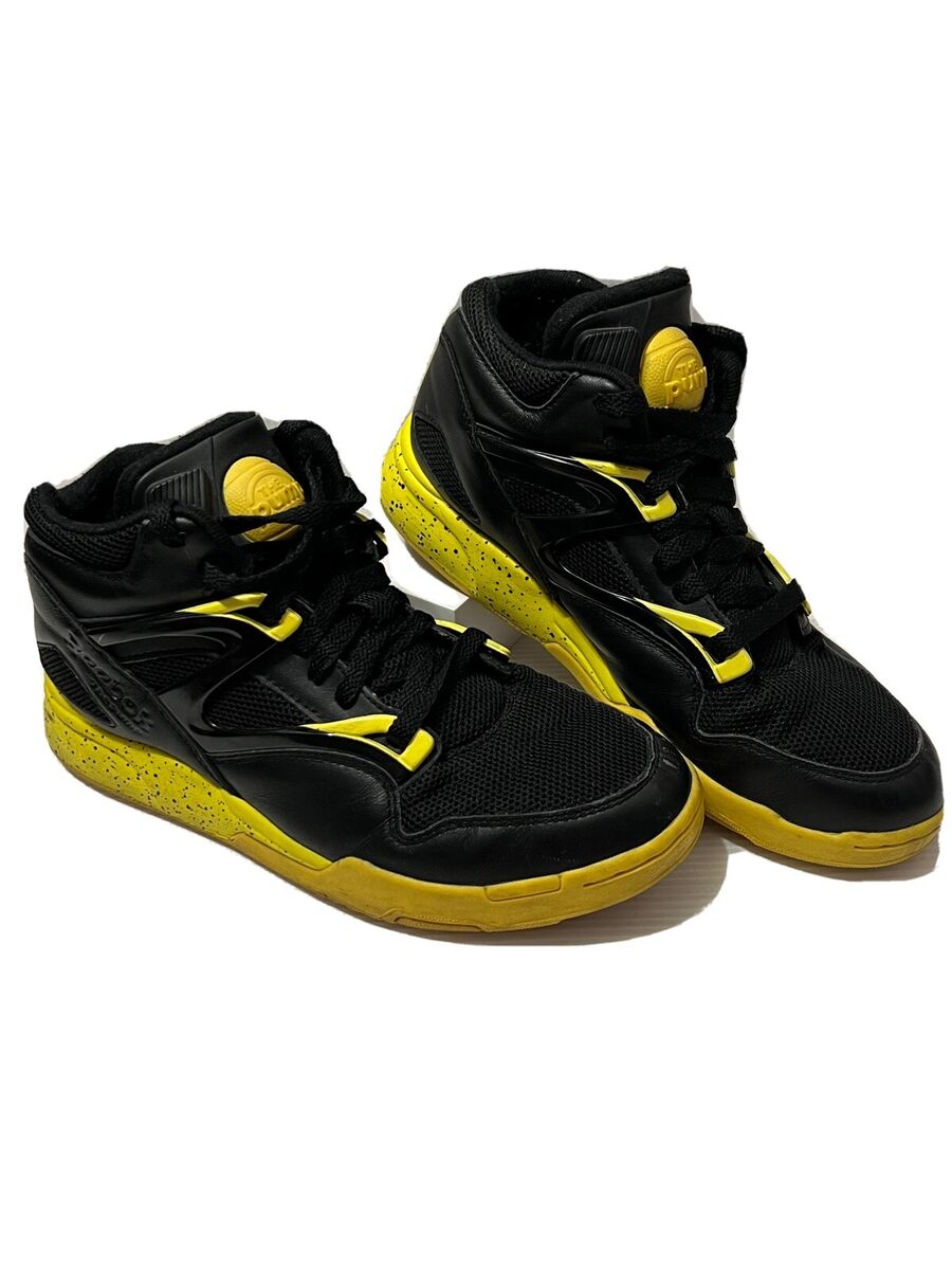 REEBOK The Pump Hexalite Black & Yellow, Men's Size 7 REEBOK The Pump Hexalite Black & Yellow, Men's Size 7