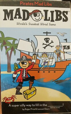 3 Pack of Mad Libs Fill-In Books Word Games