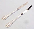 2 LEGATO STERLING SILVER STEAK KNIVES-CLASSIC 1962 TOWLE FINEST