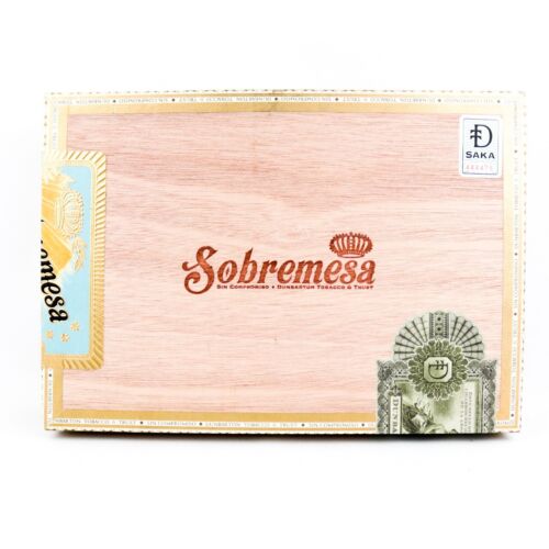 Caja de cigarros de madera vacía "roja" Sobremesa Solita 10,5" x 7,25" x 1,75" - Imagen 2 de 12