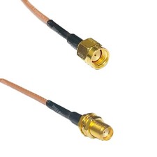 RG316 RP-SMA MALE to SMA FEMALE RF Cable Rapid-SHIP LOT