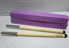 CHANTECAILLE BROW DEFINER EBONY BLACK .05 OZ BOXED LOT OF 2