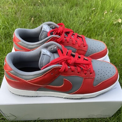 Nike Dunk Low by You  UNLV Style  EU 42.5 Red Grey Rot Grau BNEW