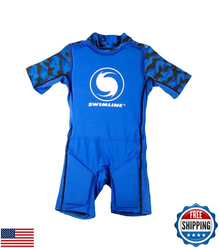 SWIMLINE Blue Swim Trainer Floating Vest Suit For Kids and Toddlers Ages 1-3