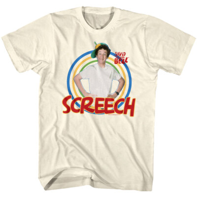 Saved By The Bell Screech King Nerd Men's T Shirt