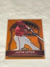 2011 Topps Finest Orange Refractor /99 Justin Upton #46