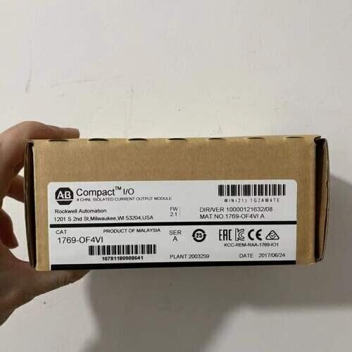 Nuevo sellado de fábrica AB 1769-OF4VI SER A CompactLogix 4 Pt voltaje de A/S - Imagen 2 de 5