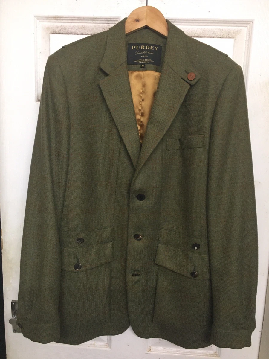 Purdey Shooting Military Green Coat eBay