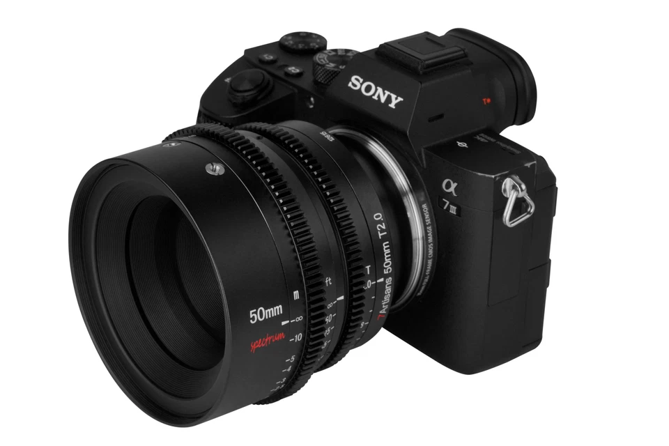 7Artisans 35mm/50mm/85mm T2.0 Cine Lens Full Frame Lens for R/Z/E/L Mount - Image 4 of 4
