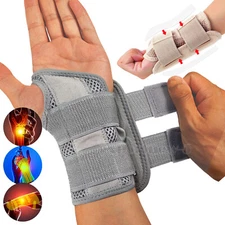 Left Right Wrist Support Brace Splint Carpal Tunnel Hand Sprain Arthritis Injury