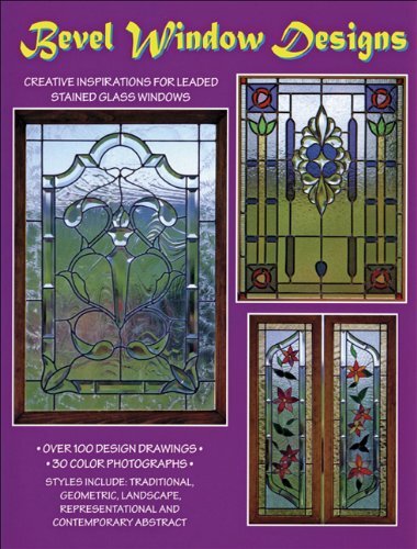 Bevel Window Designs - 100 Stained Glass Patterns by Randy Wardell