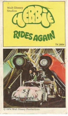 Herbie rides again - Mel Cebulash - Scholatsic Book 1974