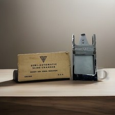 Vtg Semi Automatic Slide Changer-SVE Brand In Original Box-Made In USA