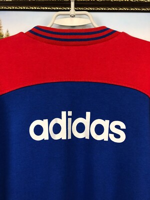 adidas バイエルン スウェット 80s 90s Vintage 90's Adidas Bayern Munich Football Sweatshirt Soccer