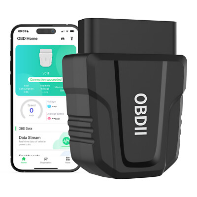 OBD2 Bluetooth 5.4 Diagnosegerät   Auto Diagnosegerät für iPhone iOS & Android