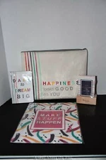 Hello Happy Inspirational Kit, Zipper Pouch, Inspirational Cards, Planner &