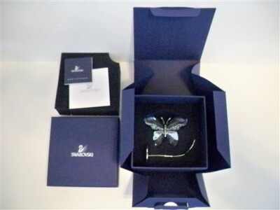 【希少】SWAROVSKI スワロフスキー 置物 パラダイス 蝶 Amalia SWAROVSKI AMALIA LAVENDER BUTTERFLY 861935 | eBay