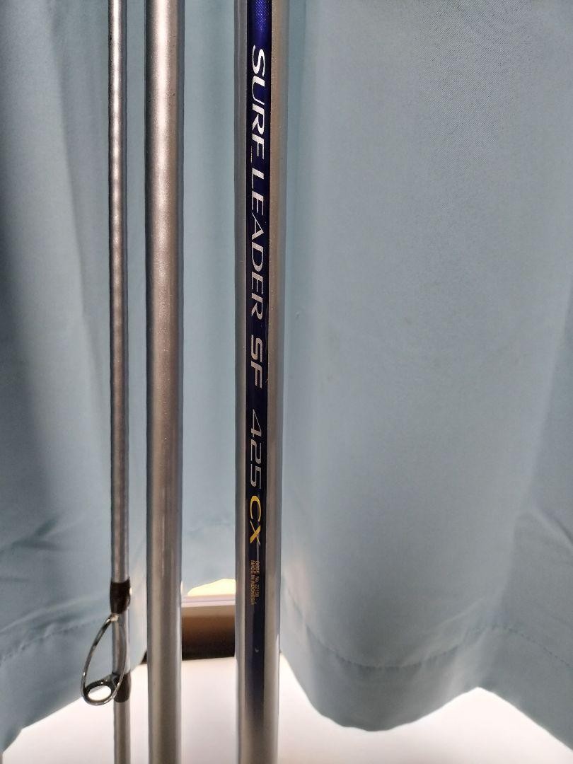 ロッド SHIMANO SURF LEADER EV SF 425 CX Shimano Surf Leader SF 425CX Reel Rod Stand PE Line Set