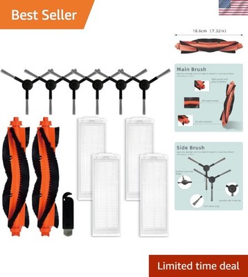 High-Quality Vacuum Attachment Set for Wyze Robot WVCR200S - 13 Reusable Pieces