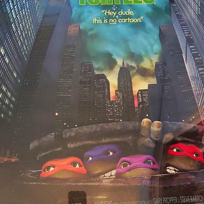 Teenage Mutant Ninja Turtles Original US One Sheet Movie Poster 27 x 40