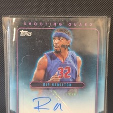 Topps 2023-24 Midnight Rip Hamilton Autographed Pistons #SMA-RHA