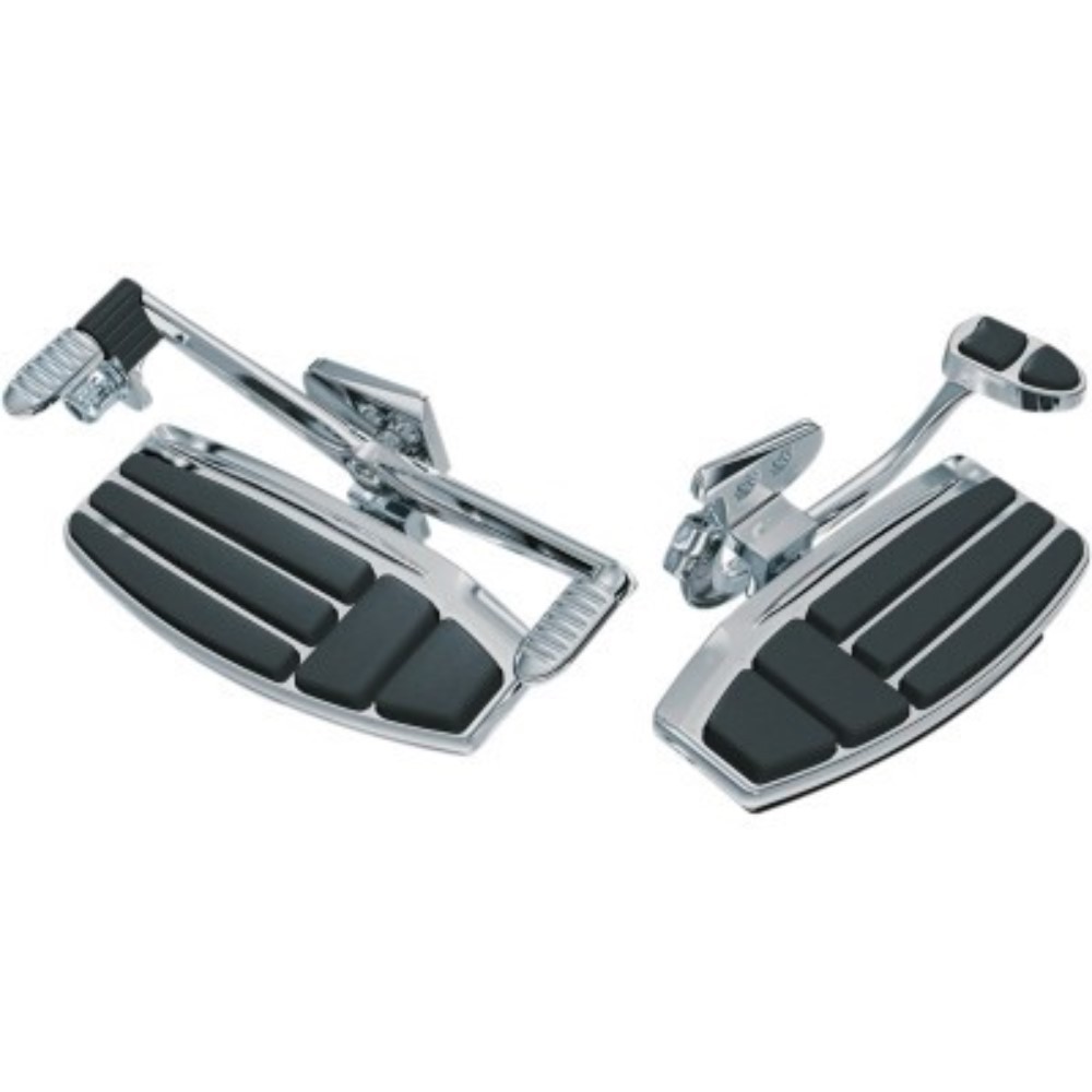 ①/⑦ Kuryakyn 4038 Chrome Driver Floorboards for Honda GL1800
