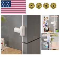 1 Pack Updated Child Proof Refrigerator/Fridge/Freezer Door Lock Apply to Max...