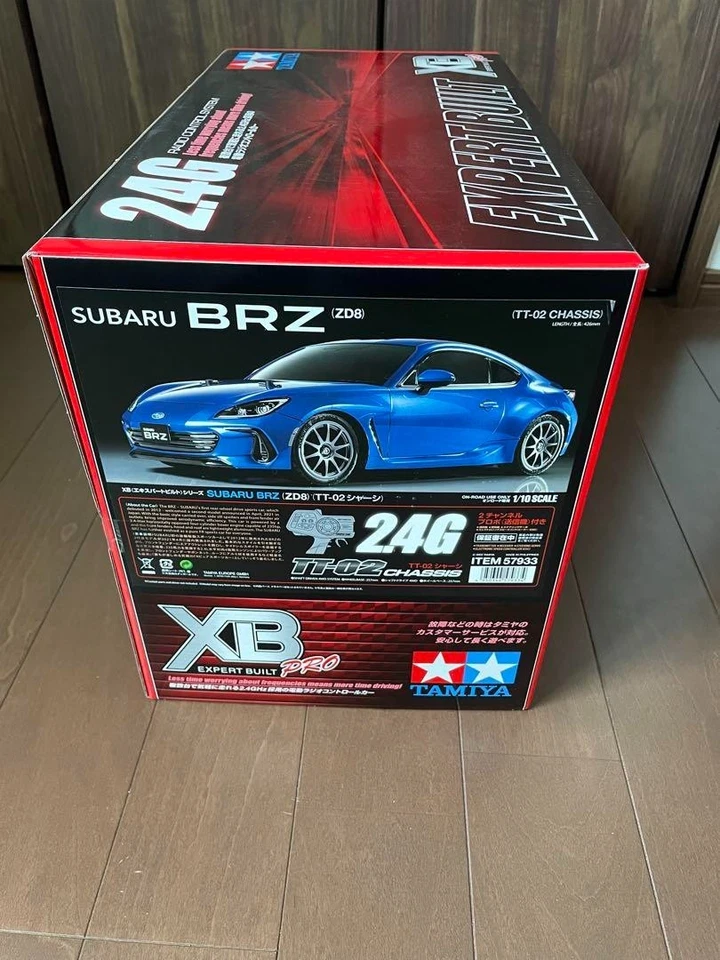 Tamiya 1/10 R/C Subaru BRZ ZD8 TT-02 TAM58702A Cars Elec Kit 1/10 On-Road Japan - Image 2 of 2