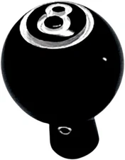 Joker Machine Carburetor Choke Knob 8-Ball Black #02-59 Harley Davidson