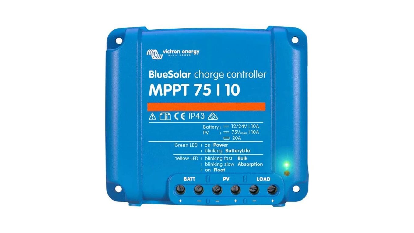 Blue Solar MPPT 75V/10A 1522 Charge Controller