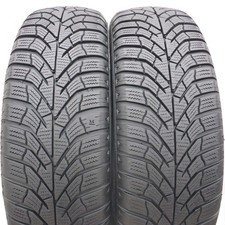 175 65 15 2X KUMHO 175/65 R15 84T Craft WP52 Pneus D'Hiver 2022 Comme Neuf 7,3Mm