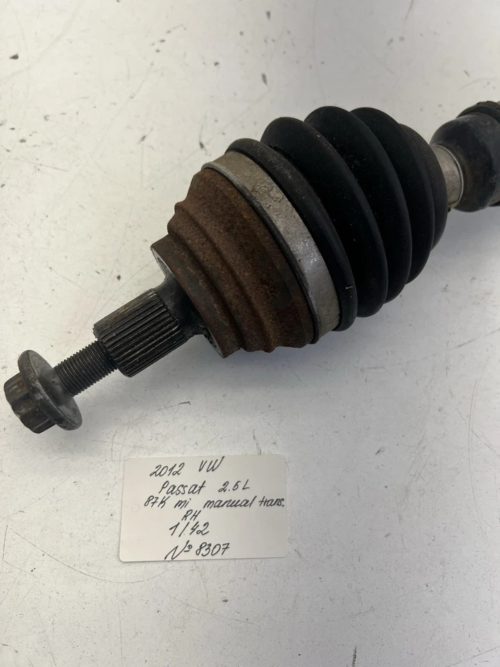 Оригинальный передний правый вал оси Mi для Volkswagen Passat 2,5 л 87K 2012–2015 годов выпуска. Руководство - Изображение 2 из 4