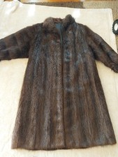 Echtfell Nerz Damenjacke Mantel Größe 42 (M)