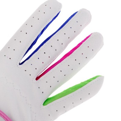 1 Kind Kind Junior rutschfeste Stretch elastische atmungsaktive Sport Golf Handschuhe