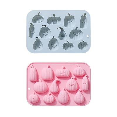 Halloween Pumpkin Mold Chocolate Candy Mold Cake Decorating Tool Party Supply