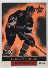 2000-01 Pacific Vanguard Holographic Gold 33/60 Doug Gilmour #12 HOF 9v7