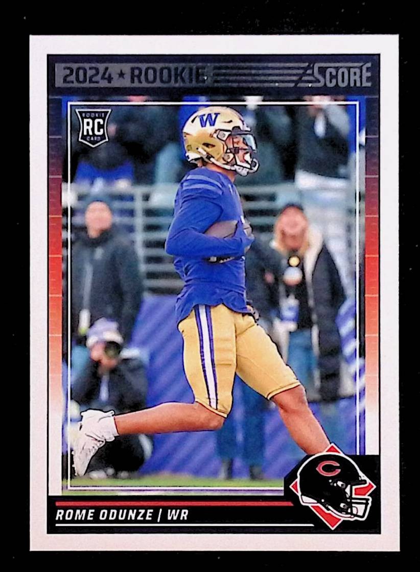 Rome Odunze 2024 Score #309 Rookie Chicago Bears