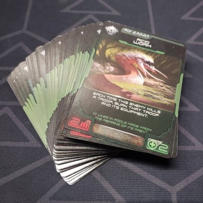 XenoShyft Dreadmire: Brood Expansion (Board Game Add-On) CMON cards COMPLETE