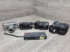 Vtg Camera Lot Untested As Is Olympus, Nikon, Polaroid, Argus