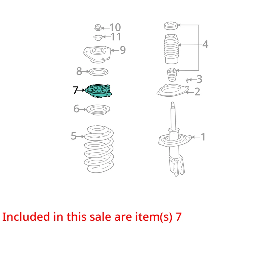 Buick Cadillac Park Avenue Deville Seat 1996-2001 FRT SPR 22166986 - NUEVO OEM Foto 2 de 3