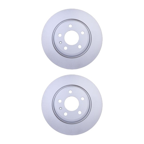 2 Bremsscheiben Voll Ø 68 Mm 12 Mm Hella Passend FüR U.A. Audi A4-image