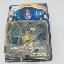 Vintage Lost In Space Cryo Chamber Will Robinson Action Figure In Original Box