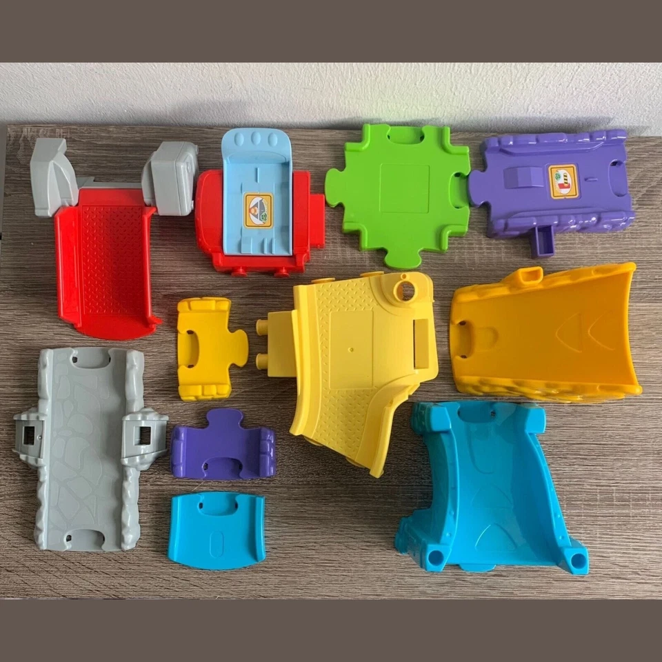 Rennstrecke Autos, TUT TUT Bolides, Maxi Baustelle, Vtech (Fehlen Teile) - Bild 2 von 4