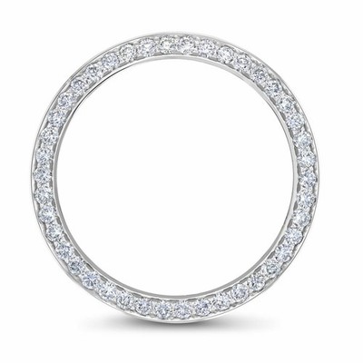 3CT NATURAL DIAMOND BEZEL 18KW FOR ROLEX DAY DATE 2 41MM 218239, 218349, 218399