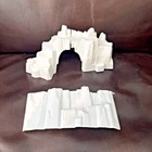 Vintage Star Wars Hoth Imperial Attack Base Bridge & Wall Original Parts Kenner