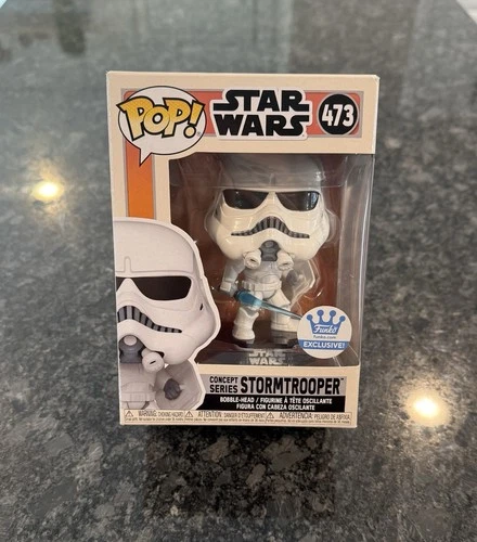 Funko Pop! Vinyl: Star Wars - Concept Series Stormtrooper (Exclusive) #473