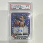 Victor Wembanyama 2023-24 Topps Chrome Purple Geometric Auto PSA 8 #CG-VW