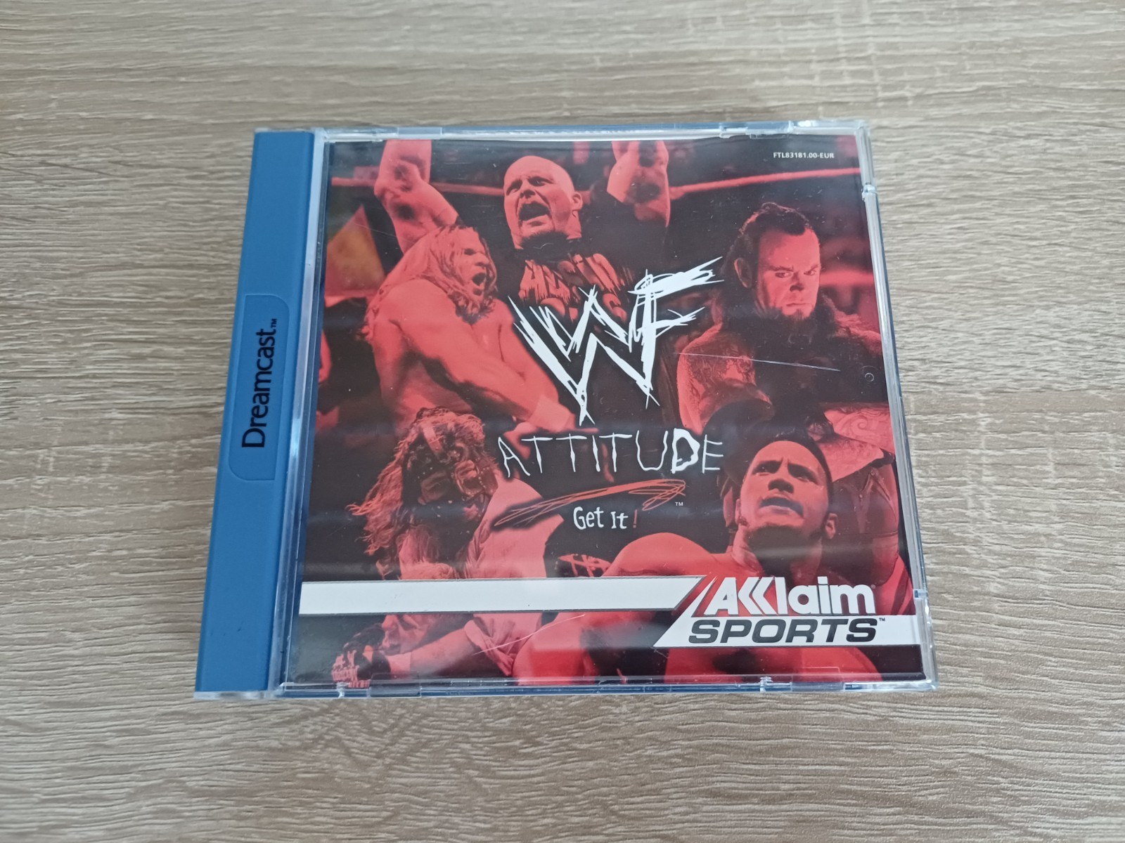 WWF Attitude Get It - SEGA Dreamcast - complet - fonctionnel - bon état - PAL FR